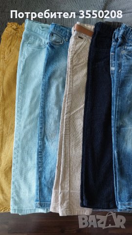 Детски панталони, комплект 6 броя, снимка 1 - Детски панталони и дънки - 43759069