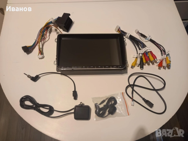 VW - 9" Мултимедия Навигация Android 15 Car Play AndroidN Auto