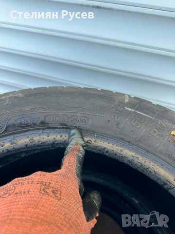 гуми kleber   215 55 17 със дот 06/2012г -цена 70лв за  4 броя общо - 4 броя  -грайфер на 80%, не са, снимка 5 - Гуми и джанти - 43192574