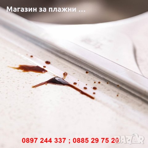 КОД 2567 - Супер Водоустойчива прозрачна акрилна лента за Баня, мивка, тоалетна, барплот и мн други., снимка 5 - Други стоки за дома - 28262845