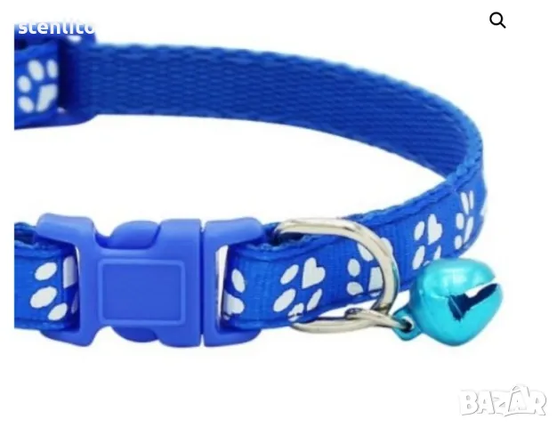 Регулируем нашийник за домашни любимци със звънец, снимка 2 - За котки - 49243286