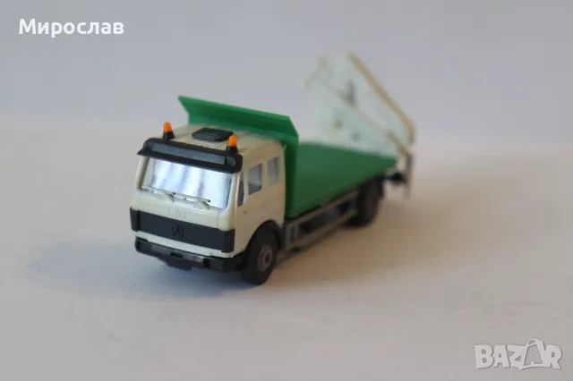 KIBRI H0 1/87 MERCEDES АВТО КРАН КАМИОН КРАН МОДЕЛ КОЛИЧКА, снимка 4 - Колекции - 49774582
