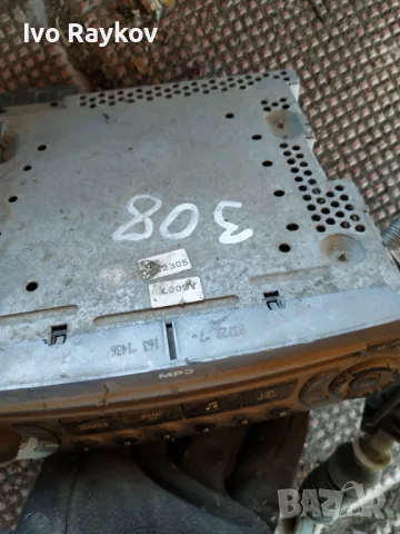 Radio Cd Peugeot 308 96647511XH A2C53250037 , снимка 2 - Части - 47441235