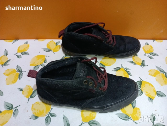 Vans N 42 кожени боти, снимка 7 - Мъжки боти - 53441632