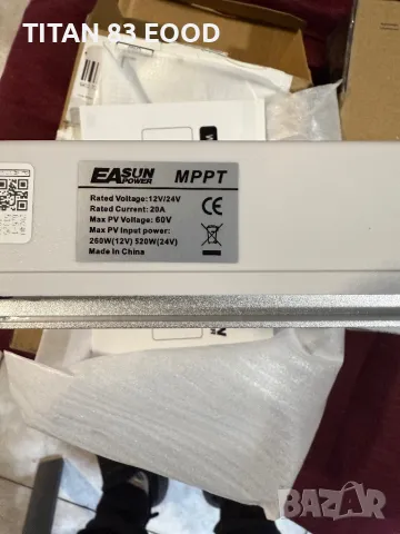 Соларен заряден контролер Easun MPPT-20A, снимка 4 - Аксесоари и консумативи - 50030876