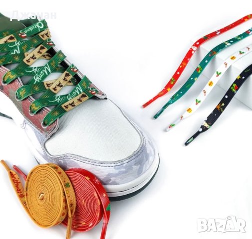 Коледни връзки за обувки/маратонки, снимка 3 - Други - 43316874