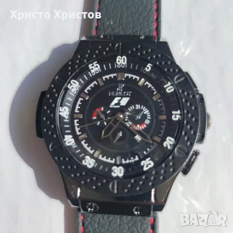Мъжки луксозен часовник HUBLOT F 1 Black Limited Edition , снимка 5 - Мъжки - 47362123