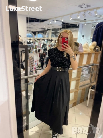 Дамски Рокли с Колан 🤍, снимка 4 - Рокли - 52714850