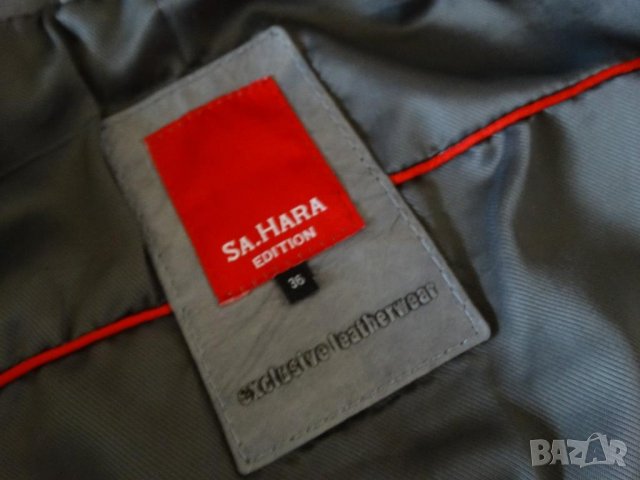 НАМАЛЕНО Sa. Hara Edition Exclusive Leatherwear Biker Jacket Дамско Мото Яке Естествена Кожа - S, снимка 9 - Якета - 29070864