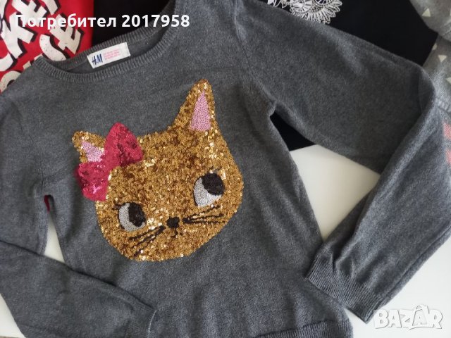 Блузи и/или суитшърти 134см, снимка 6 - Детски анцузи и суичери - 35179014