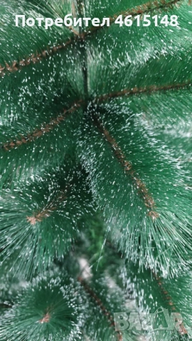 Заснежена елха с метална стойка, снимка 4 - Други - 51963006