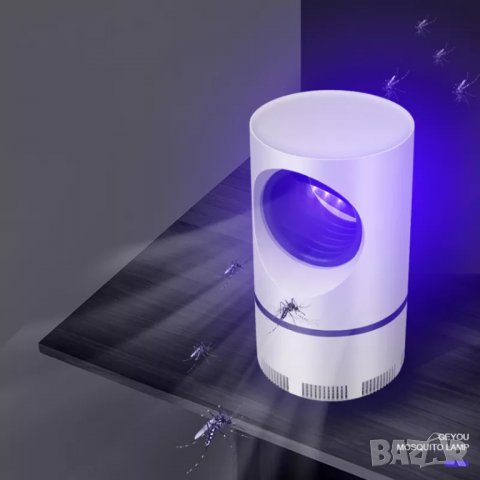 Всмукателна лампа против комари- 5 W, снимка 2 - Други - 33426768