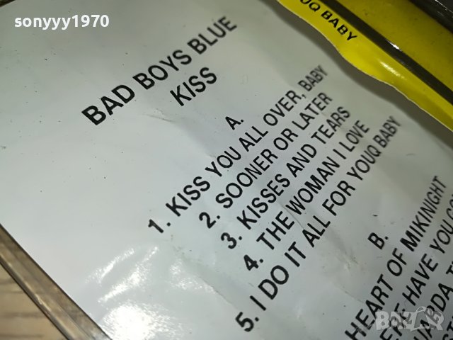 BAD BOYS BLUE-КАСЕТА 0905231537, снимка 11 - Аудио касети - 40641625