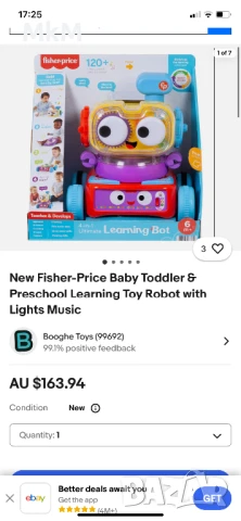 Образователна играчка Обучаващ робот 4 в 1, Fisher Price, снимка 3 - Образователни игри - 49868186