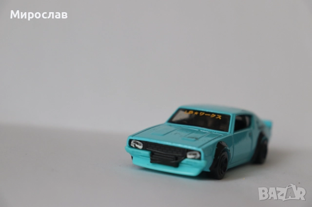 1/64 HOT WHEELS NISSAN SKYLINE 2000 GT-R КОЛИЧКА МОДЕЛ, снимка 3 - Колекции - 52919983
