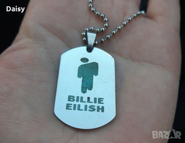 Медальони Billie Eilish / Били Айлиш, снимка 3 - Колиета, медальони, синджири - 29054896