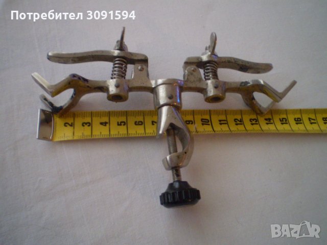   Рядка колекционерска Стойка за епруветки Лаборатория- Аптека, снимка 6 - Антикварни и старинни предмети - 40547779