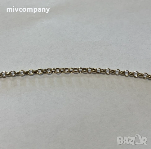 Златен синджир 3.84гр.55см., снимка 3 - Колиета, медальони, синджири - 53112315