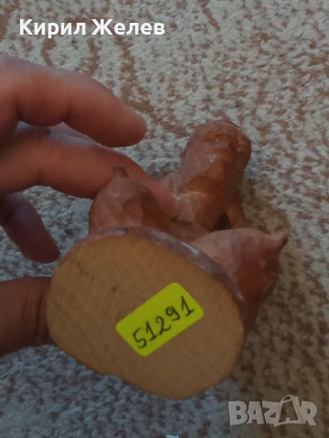 Дървена фигура африканска 51291, снимка 9 - Антикварни и старинни предмети - 51753985