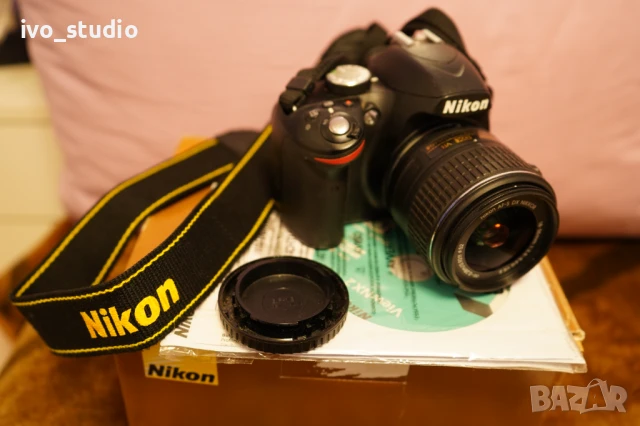 Nikon D3200 - 24.2 MP, APS-C CMOS сензор, снимка 5 - Фотоапарати - 50987100