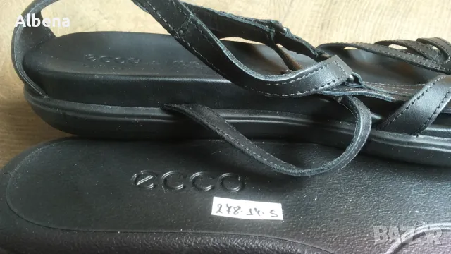 ECCO Simpil Sandal Women Leather Размер EUR 39 дамски сандали естествена кожа 278-14-S, снимка 7 - Сандали - 47721346