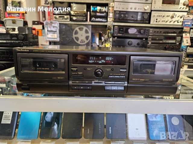 Касетен дек Technics RS-TR373  В отлично техническо и визуално състояние.