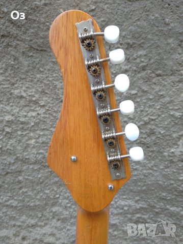 Китара Sakai Mokko, Japan, Fender Mustang stile, снимка 11 - Китари - 40761204