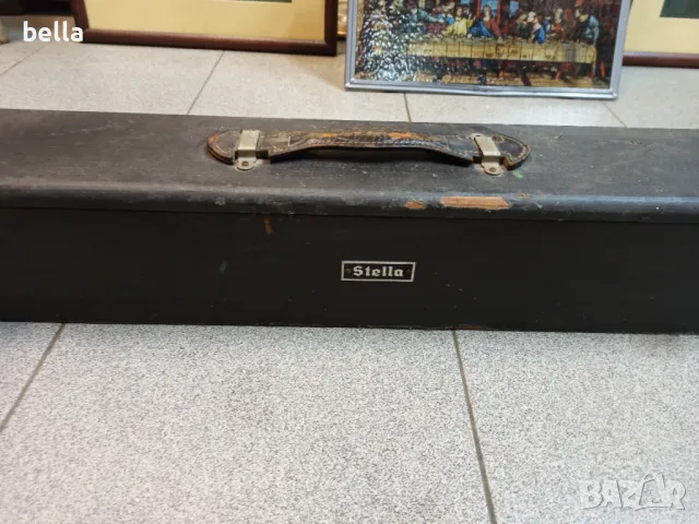 СТАР НЕМСКИ ПРОЖЕКЦИОНЕН ЕКРАН STELLA, снимка 3 - Антикварни и старинни предмети - 49465870