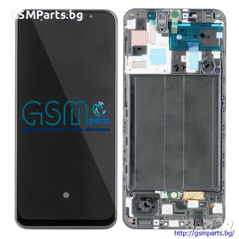 Дисплей + Тъч Скрийн + Рамка за Samsung Galaxy A50 + Подарък Лепило