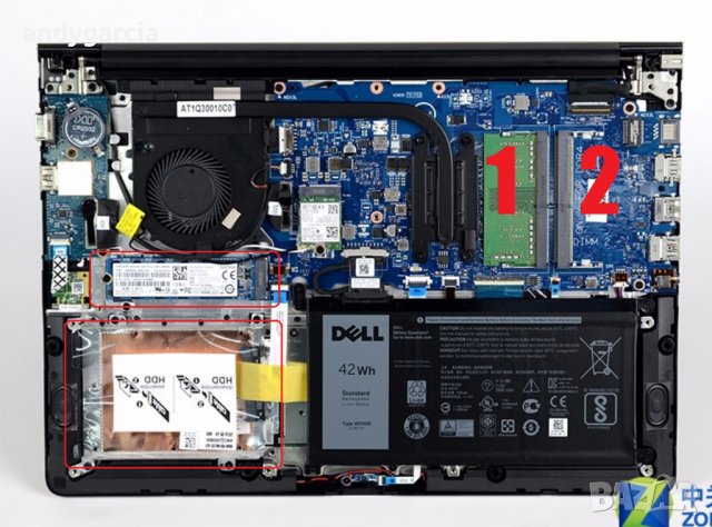 Dell Vostro 5481/Core i5/8GB RAM/120GB SSD/14' Full HD IPS матов КАТО НОВ лаптоп, снимка 13 - Лаптопи за работа - 39267492