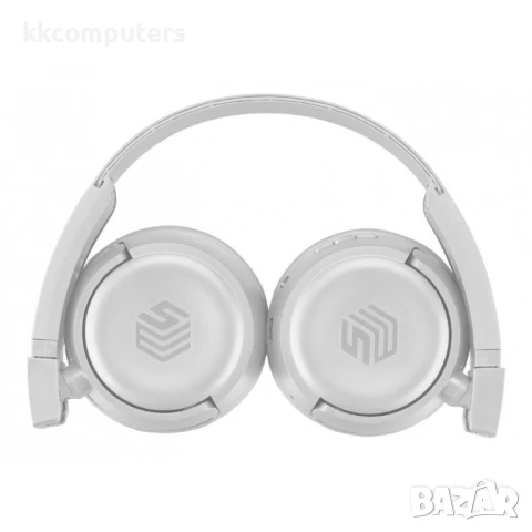 Music Sound Vibed , сиви Bluetooth слушалки, снимка 3 - Bluetooth слушалки - 50573026