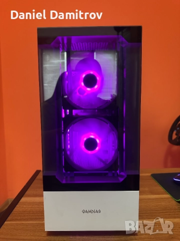Геймърски компютър Ryzen 5 5600,RTX 4060 8GB,32GB RAM,512GB NVMe, 1TB HDD, снимка 2 - Геймърски - 51894936