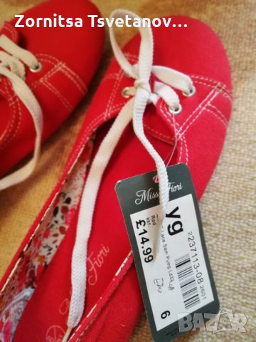 Дамски спортни обувки Miss Fiori, снимка 6 - Дамски ежедневни обувки - 26447070