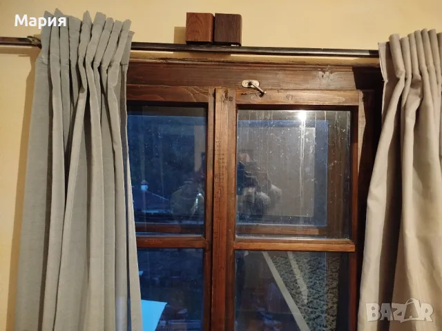 Дървена дограма от селска къща с двойни прозорци, без каси, снимка 10 - Дограми - 47911296