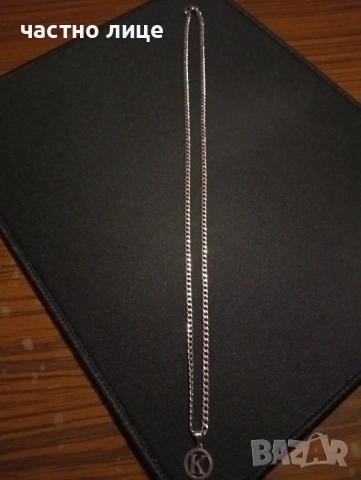 Медальон с буква (К), снимка 3 - Колиета, медальони, синджири - 44697184