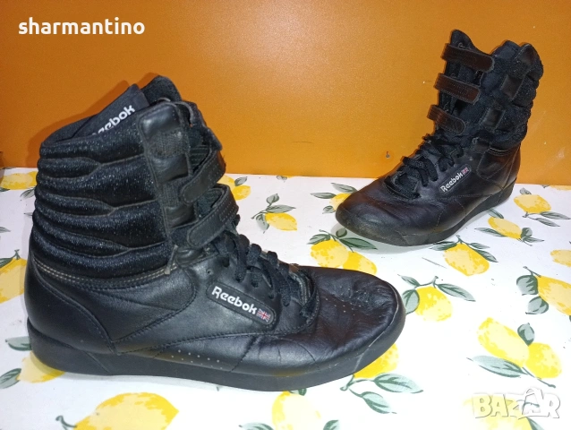 Борцовки Reebok кожени N 38,5 , снимка 9 - Дамски боти - 53206155