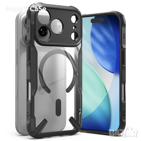 Apple iPhone 17 / Air / Pro / Pro Max / RINGKE FUSION X MagSafe Удароустойчив кейс гръб калъф, снимка 6 - Калъфи, кейсове - 51683090