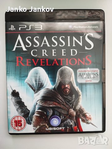 Assassin's Creed Revelations + Asassin's Creed 1 2 игри в 1 Игра за PS3, игра за Playstation 3