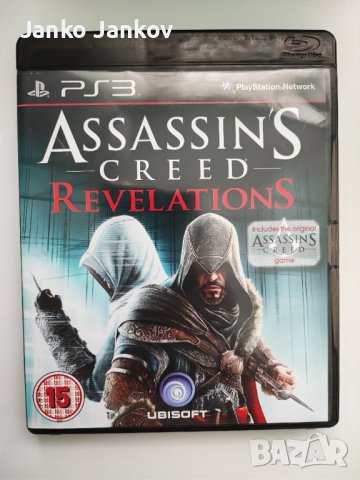 Assassin's Creed Revelations + Asassin's Creed 1 2 игри в 1 Игра за PS3, игра за Playstation 3, снимка 1