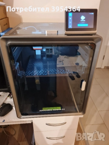 Anycubic Kobra S1 – отлично състояние + много екстри!!!