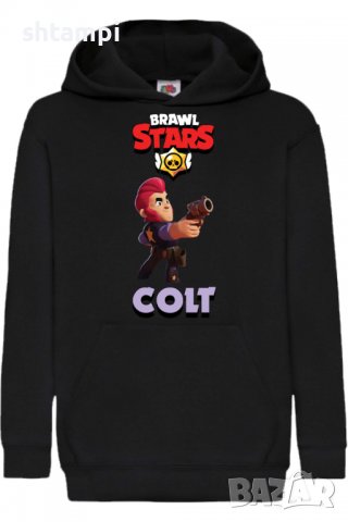 Детски Суитчър/Суитшърт Colt 2,Brawl Stars,Игра,Подарък,Изненада,Забавление,Рожден Ден