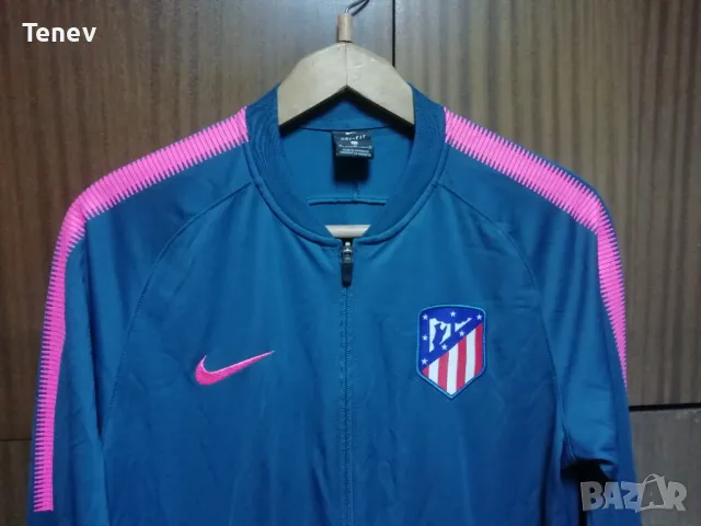 Atletico Madrid Nike 2017/2018 Champions League оригинално горнище Атлетико Мадрид размер M, снимка 4 - Спортни дрехи, екипи - 48645891
