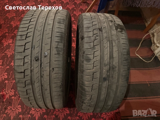 Продавам две нови гуми “Континентал Премиум Контакт -6” НОВИ, снимка 8 - Гуми и джанти - 52355188