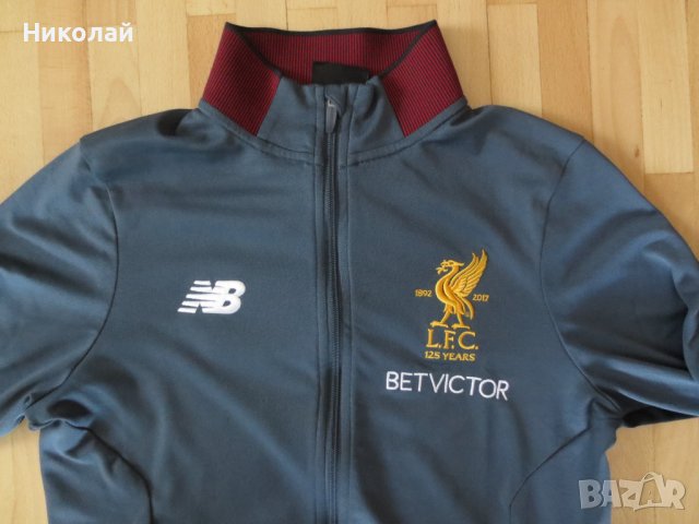 New Balance Liverpool FC 17-18 Elite Training Presentation Jacket, снимка 3 - Спортни дрехи, екипи - 37318327