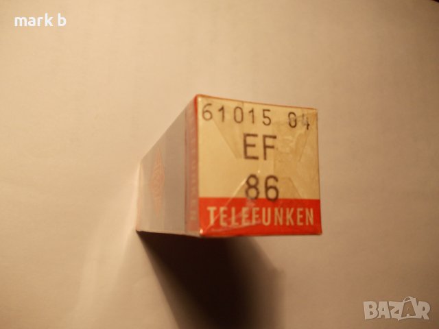 Радиолампа нова NOS EF86 TELEFUNKEN
