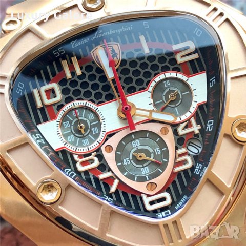 Мъжки часовник Tonino Lamborghini 3017 Spyder с кварцов механизъм , снимка 2 - Мъжки - 37475677