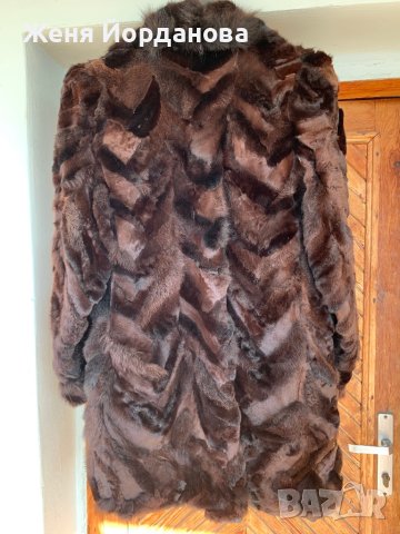 Дамско палто естествен косъм лисица, снимка 7 - Палта, манта - 44101254