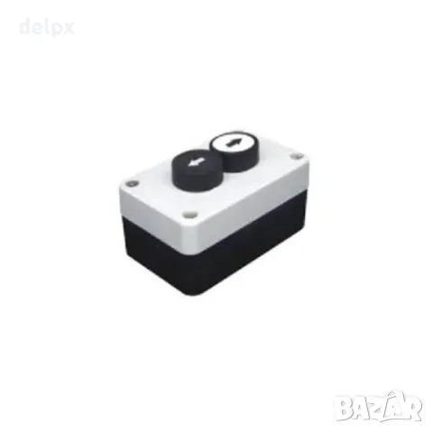 Бутониера B222 с 2 бутона НО/НО 400V 10A IP65, снимка 1