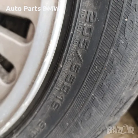 Джанти 15 цола BMW E39 Style 33 със зимни гуми 205/55/15 БМВ Джанти Е39, снимка 12 - Гуми и джанти - 48720060