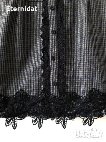 Зимна елегантна рокля с дантела , снимка 6 - Рокли - 52062086